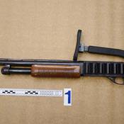 Seized firearm