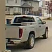 Rear view of a 2004 Chevrolet pickup truck.