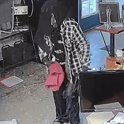 Suspect captured on video surveillance.