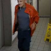CCTV screen shot of suspect- front angle