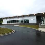 Picture of the new modernized North Cowichan/Duncan RCMP Detachment.