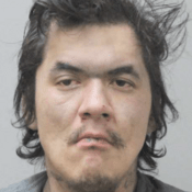 4-DAMON MOORE<br />
<br />
Aliases: Nil<br />
Age: 31<br />
Height: 6’4”<br />
Weight: 308 lbs.<br />
Hair: Black<br />
Eyes: Brown<br />
Scars/Tattoos: Unknown<br />
<br />
May be in these communities: Red Earth Cree Nation, SK.<br />
<br />
Offences: Kidnapping, Forcible confinement, Aggravated assault, Possession of prohibited weapon, Possession of weapon for dangerous purpose, Uttering death threats, Assault with a weapon, <br />
Discharging a firearm with intent, Possession of a weapon contrary to an order.