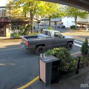 Grey pick-up truck