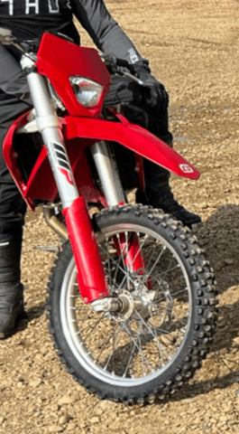 Stolen dirt bike, red 2021 GASGAS EX 350F