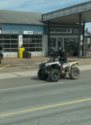 Stolen ATV