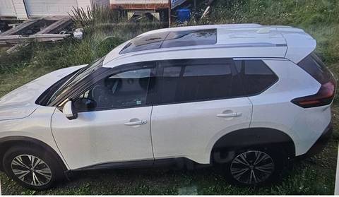 The stolen 4-door, white 2021 Nissan Rogue