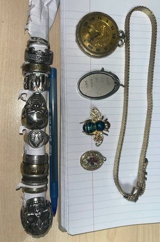 Jewellery and rings