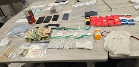 Items seized